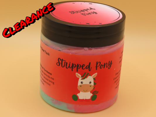 *Clearance* Stripped Pony Butter